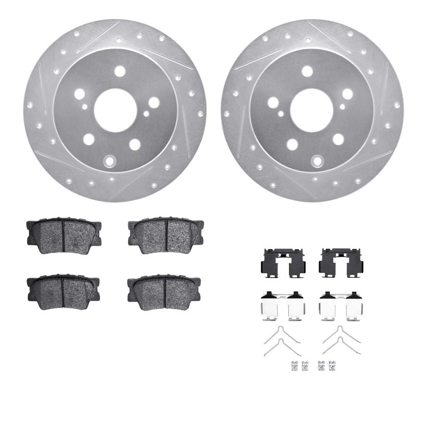 Dynamic Friction 7512-76177 Rotor Kit