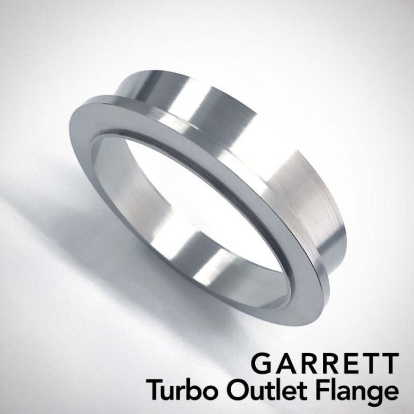 Ticon 103-10814-6020 Industries Garrett G Series G42 Turbo V-Band Inlet (4 inch Tubing) Turbo Outlet Flange