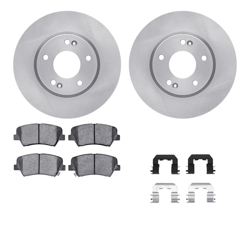 Dynamic Friction 6512-03338 Rotor Kit