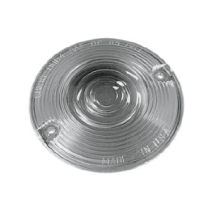 Letric Lighting LLC-3S Smoke Flat Lens Style Turn Signal Lenses 3In