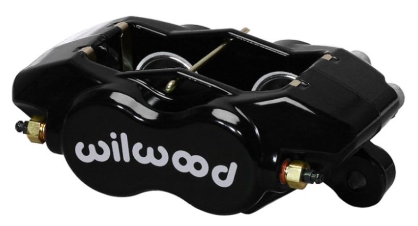 Wilwood 120-13842-BK Caliper-Forged DynaliteI-Black 1.62in Pistons .81in Disc