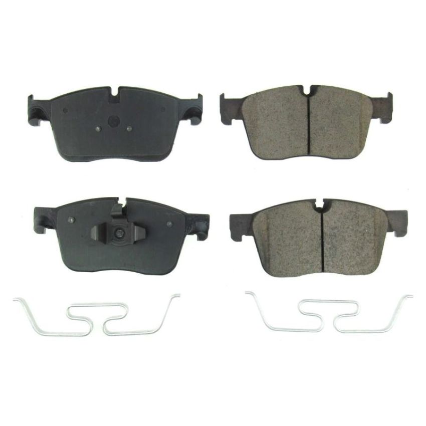 PowerStop 17-1861 PowerStop - Z17 Low-Dust Ceramic Brake Pads with Hardware