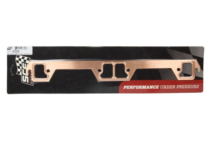 SCE GASKETS 4029 PRO COPPR EMBSSD EXH. FOR AMC 304-401 V8 W/DOGLEG PORTS