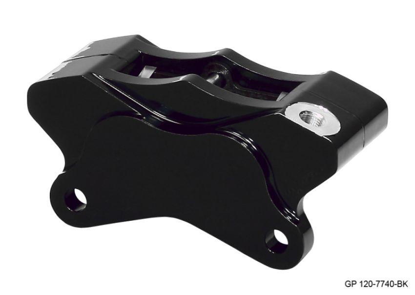 Wilwood 120-7740-BK Caliper-GP310 Black Rear 1.25in Pistons .25in Disc