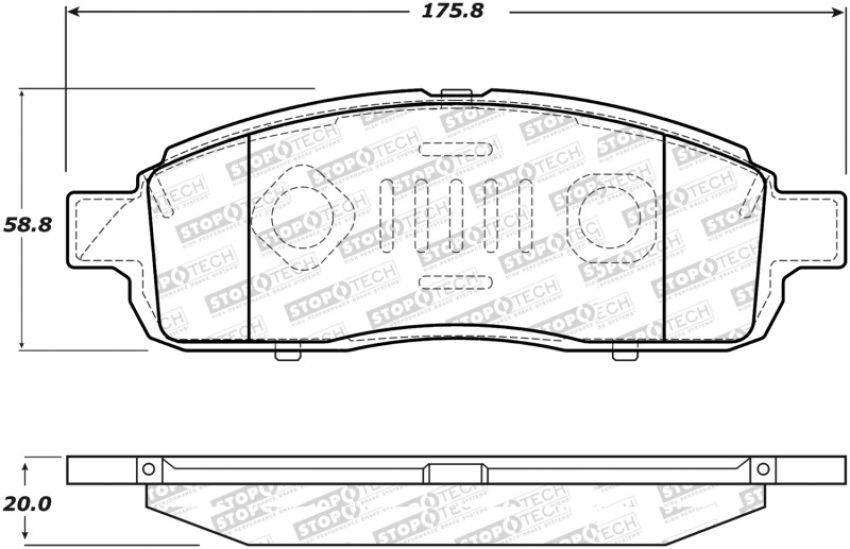 Select Brk Pads