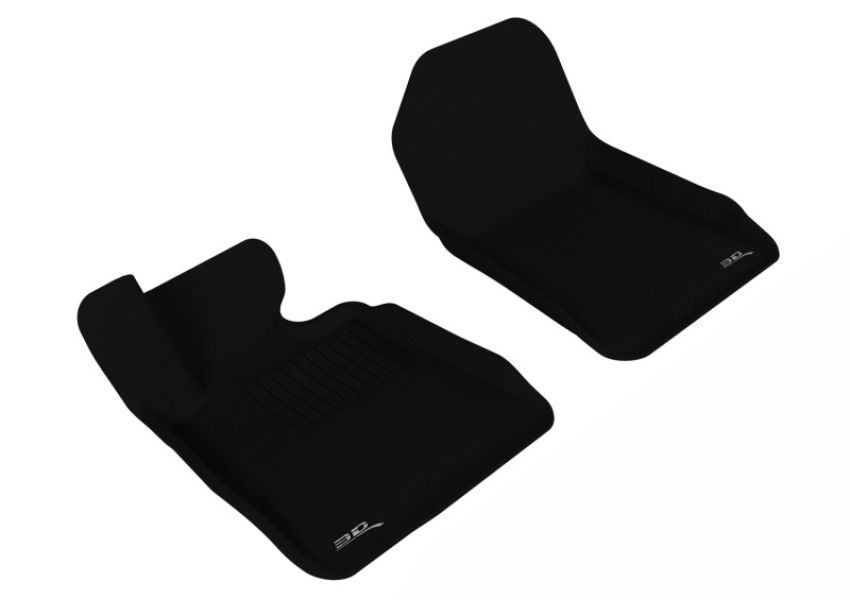 3D MAXpider 2007-2013 BMW 3 Series E93 Kagu 1st Row Floormat - Black