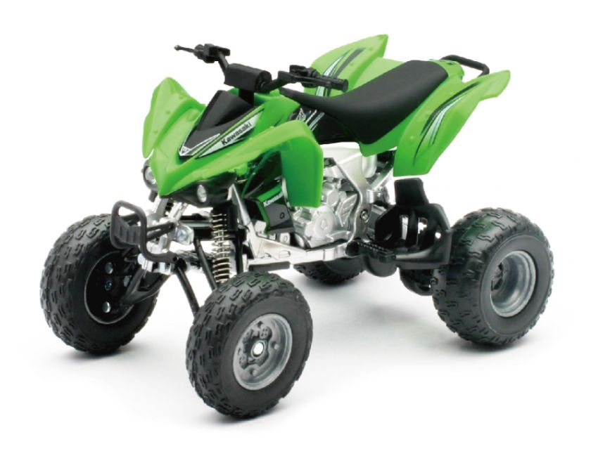 New Ray Toys 57503 Kawasaki KFX 450R ATV (Green)/ Scale - 1:12