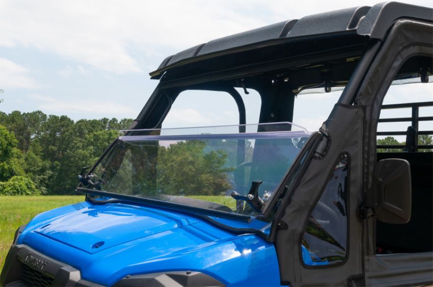 Seizmik 50-26095KIT 15-23 Kawasaki Mule PRO-FX/FXT Windshield Folding AR2