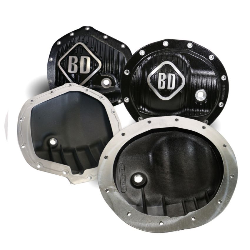 BD Diesel 1061829 BD Dodge Front & Rear Differential Cover Pack - 2500 2014-2018 / 3500 2013-2018