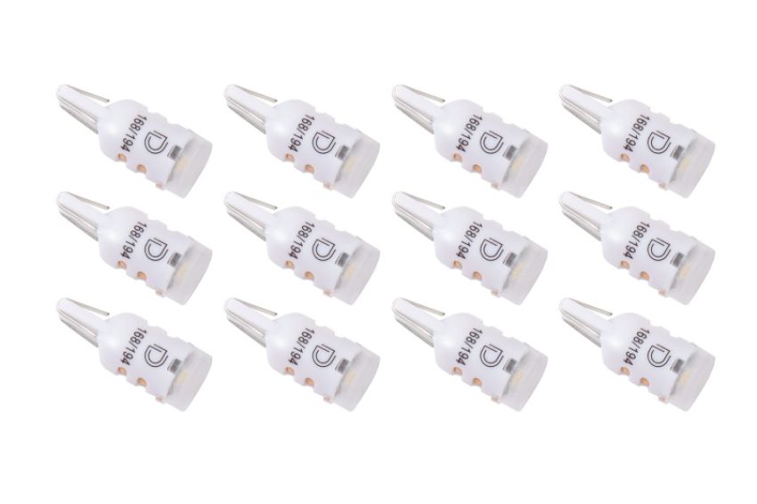 Diode Dynamics DD0028TW 194 LED Bulb HP5 LED Natural - White Set of 12