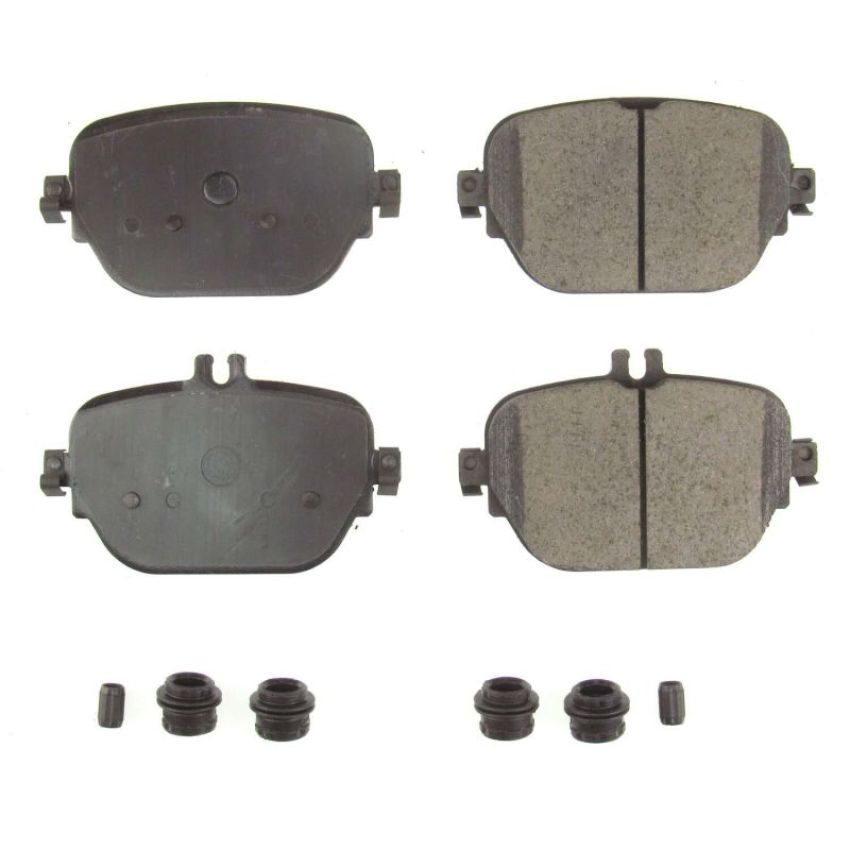PowerStop 17-2047 PowerStop - Z17 Low-Dust Ceramic Brake Pads with Hardware