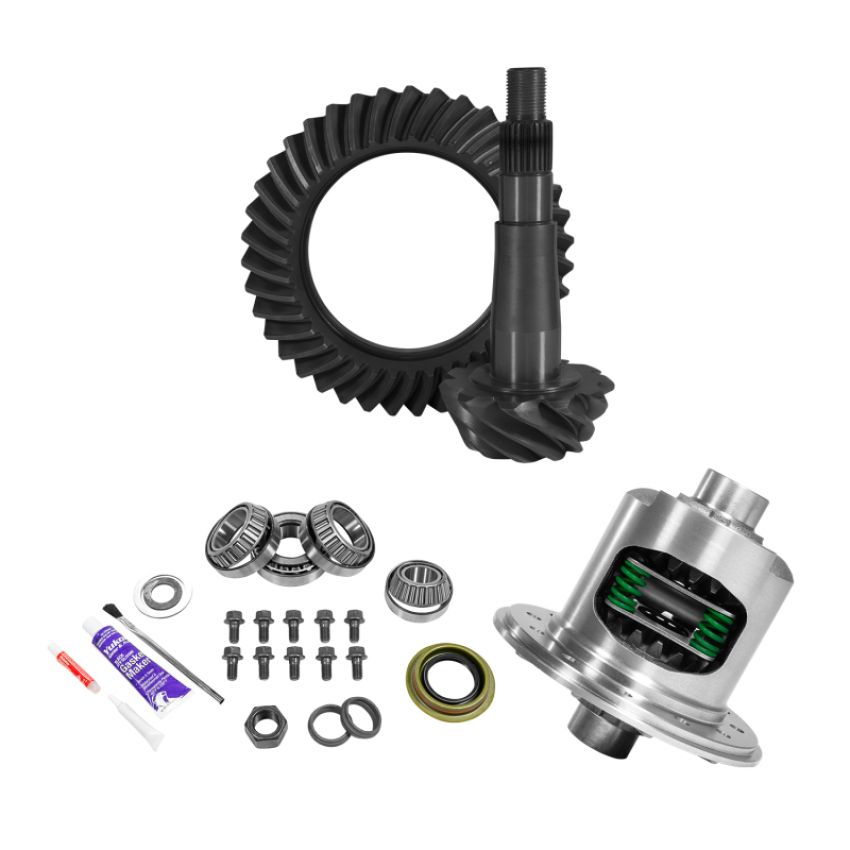 Yukon Gear & Axle YGK2204 Yukon 8.25in/213mm CHY 3.07 Rear Ring & Pinion Install Kit 29 Spline Positraction