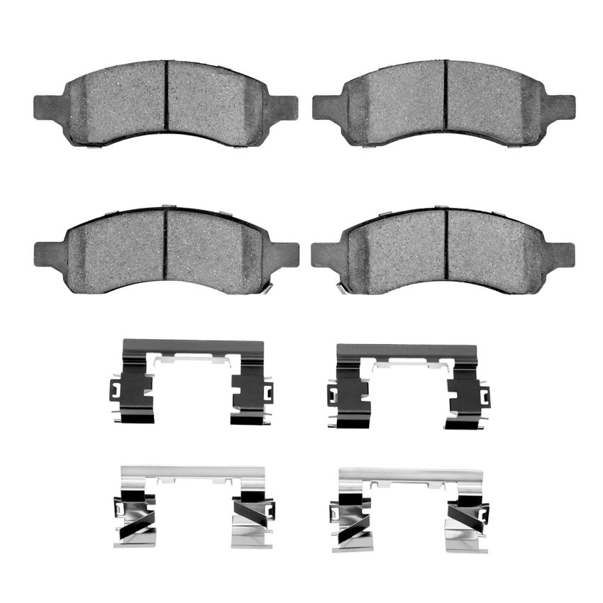 Dynamic Friction 1551-1169-01 Brake Pad Kt