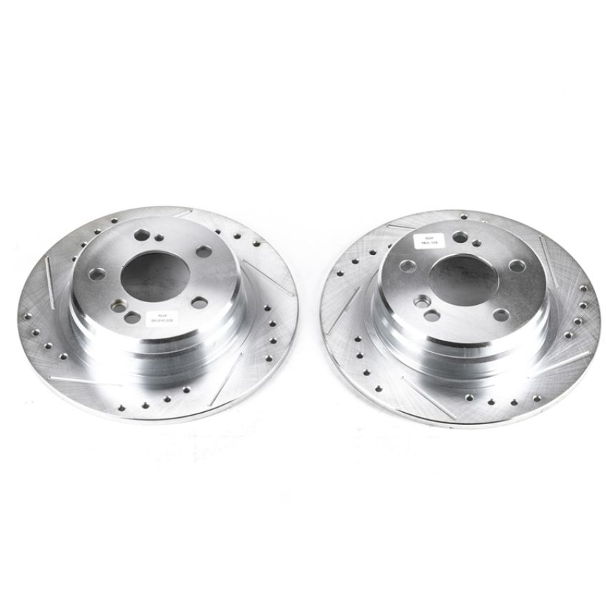 PowerStop EBR417XPR PowerStop Evolution Performance Drilled, Slotted & Plated Brake Rotor Pair
