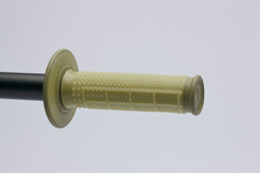 Renthal G166 MX Dual Compound Grips Tapered 1/2 Waffle - Kevlar