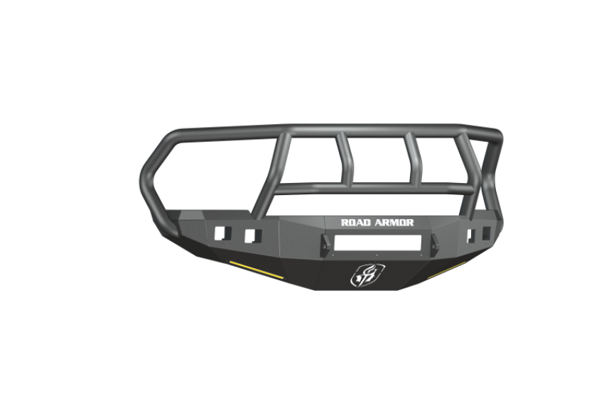 Road Armor 408R2B-NW 10-18 Ram 2500 Stealth Front Bumper w/Titan II Guard - Tex Blk