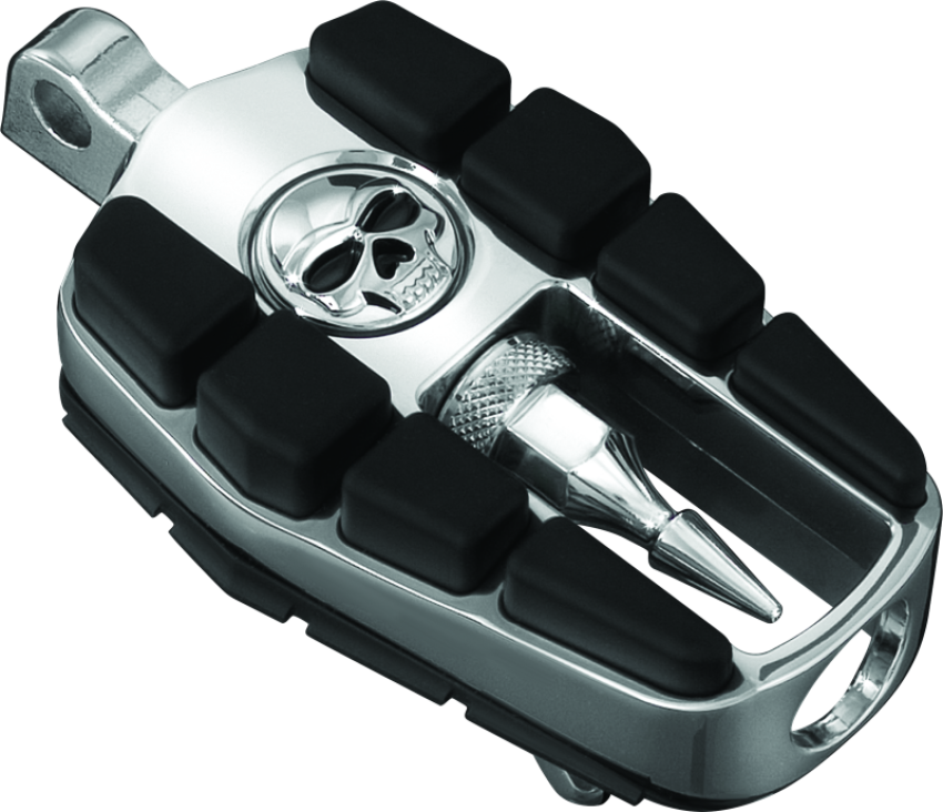 Kuryakyn 4470 Zombie Pegs With Male Mount Chrome