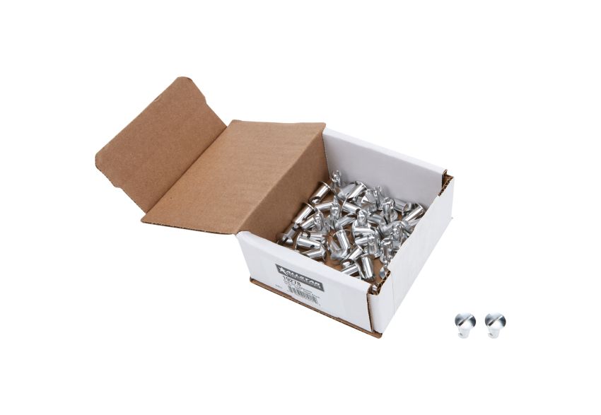 ALLSTAR PERFORMANCE ALL19278 Oval Hd Fasteners 5/16 .500in 50pk Alum