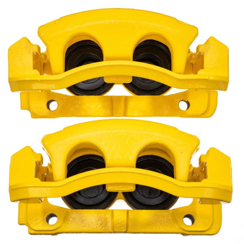 PowerStop S4974YLW Yellow Powder Coated Calipers