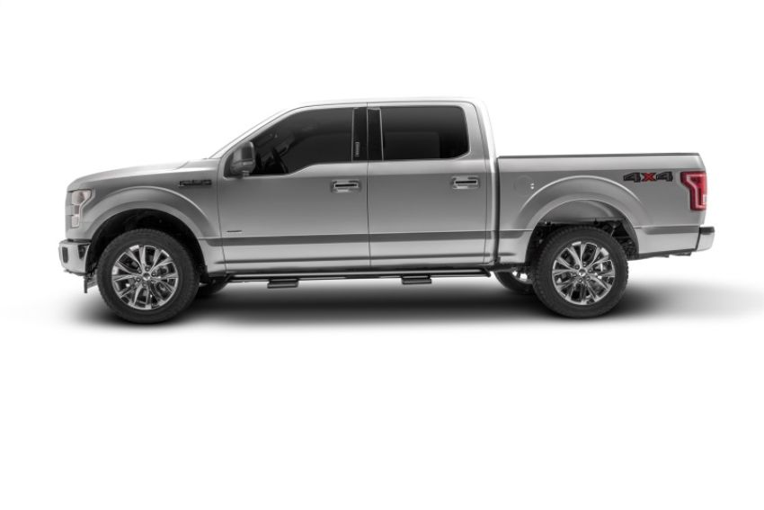 N-Fab F154RKRCCS4 RKR Step System 15-17 Ford F-150 SuperCrew - Tex. Black - 1.75in