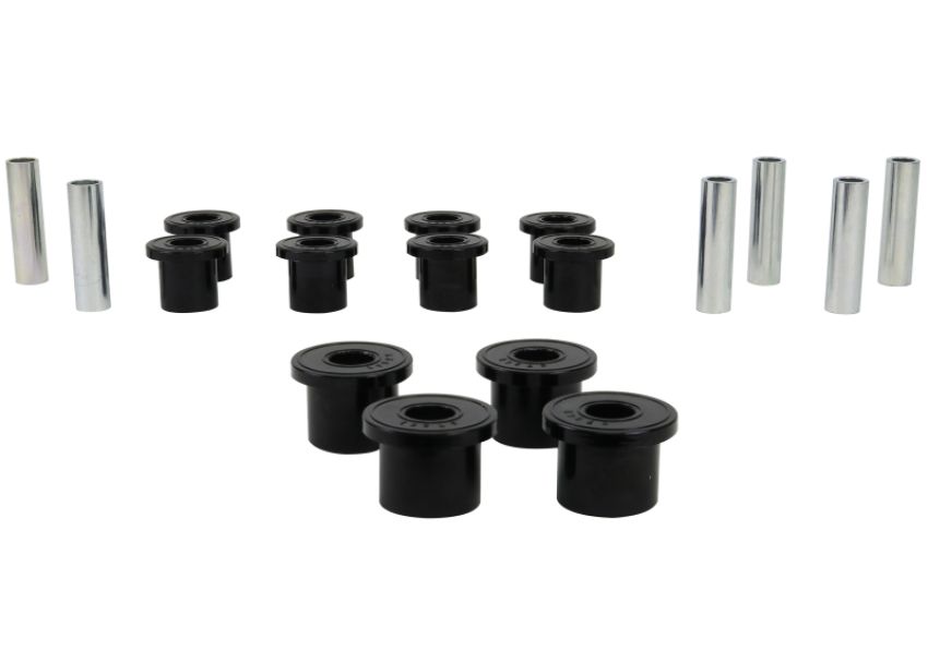 Whiteline W73820 1987-1995 Jeep Wrangler Spring - Eye Front/Rear And Shackle Bushing