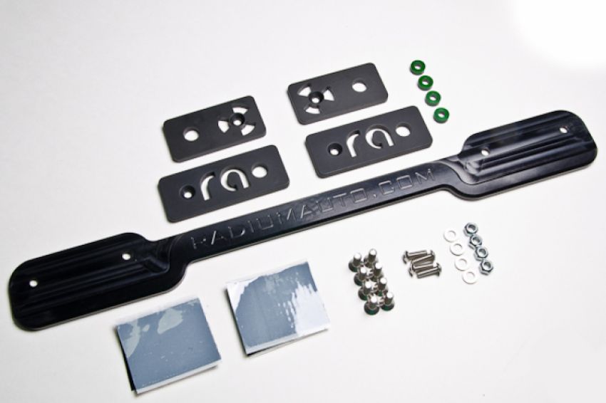 Radium Engineering 20-0051-01 MODULAR REAR CLAM KIT, LOTUS ELISE 2ZZ-GE, BLACK COLOR