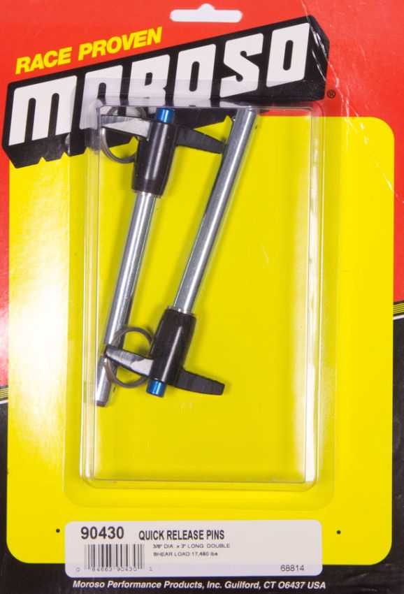MOROSO MOR90430 Quick Release Pins (2) 3/8 x 3in