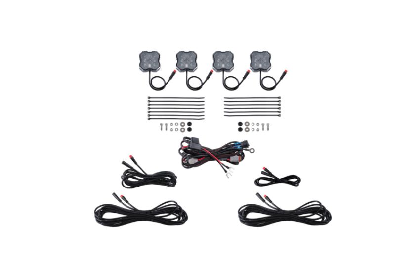 Diode Dynamics DD7740 Diode Dyanmics RGBW Rock Light Installer Kit (4-pack)