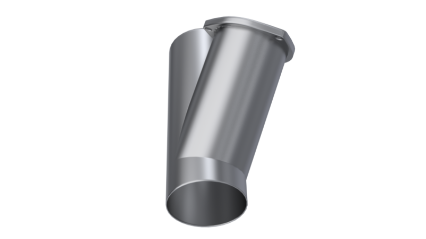 QTP 10400 4in Weld-On QTEC Exhaust Cutout Y-Pipe