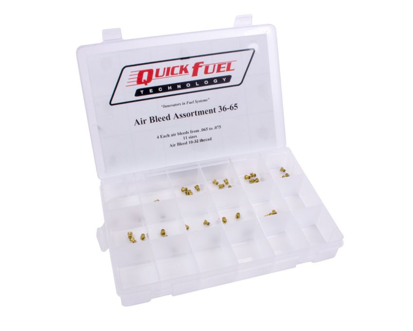 QUICK FUEL TECHNOLOGY QFT36-65 Air Bleed Assortment - 65 to 75