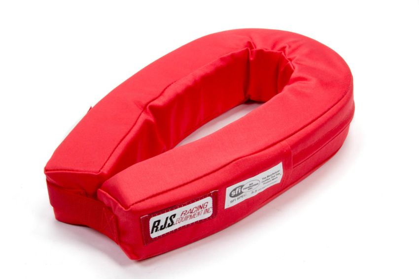RJS SAFETY RJS11000504 Neck Collar Horseshoe Red SFI