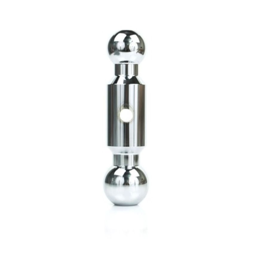 Weigh Safe TB09 180 Hitch 1-7/8in x 2in Combo Ball (7.5K/10K GTWR) - Chrome-Plated Steel