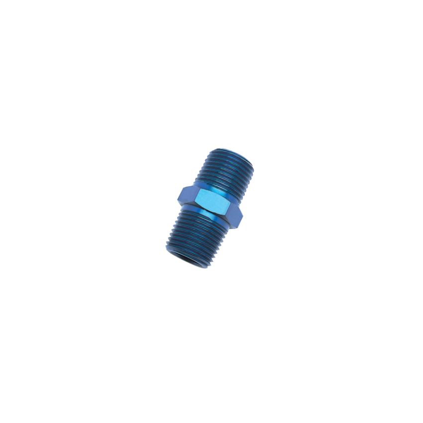 Russell 661500 Performance 1/8in Male Pipe Nipple (Blue)