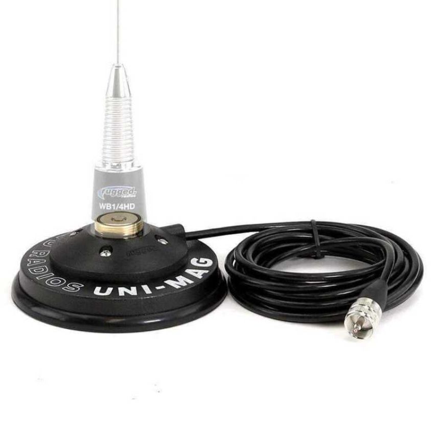 Rugged Radios UNI-MAG UNI-MAG Universal NMO or Magnetic Antenna Mount