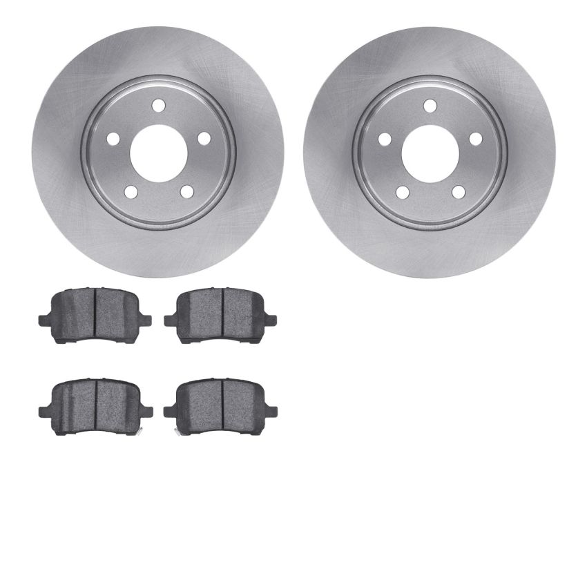 Dynamic Friction 6502-53026 Rotor Kit