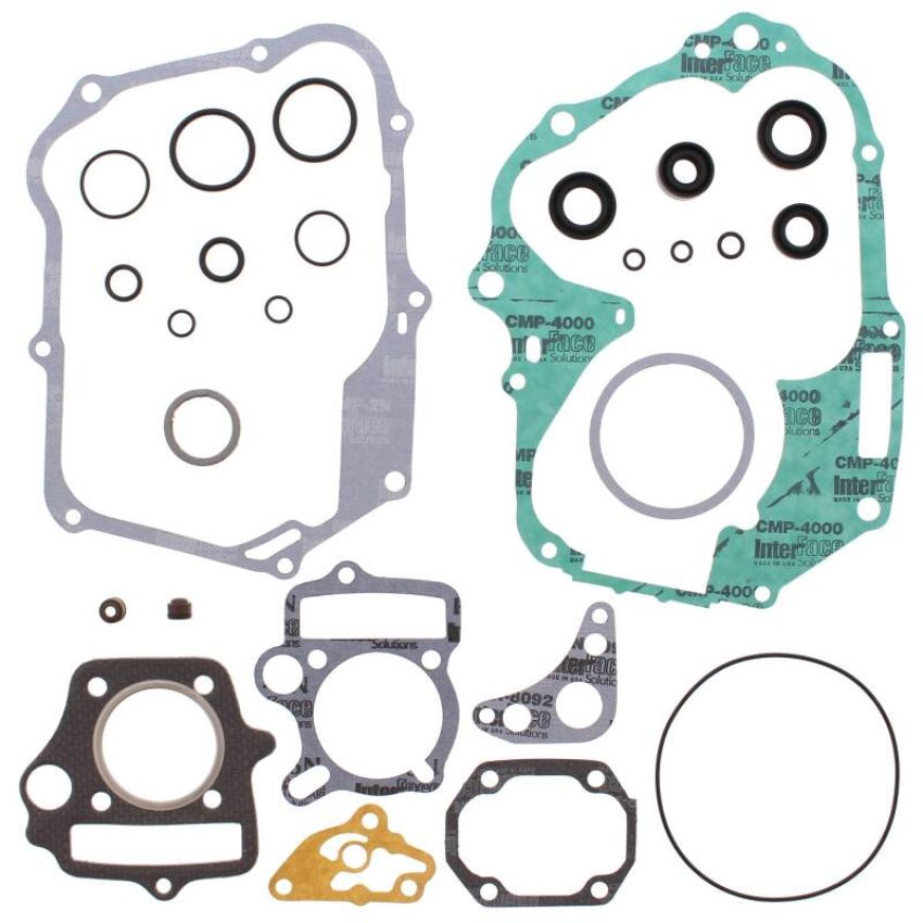 Vertex Pistons 811210 Vertex Gaskets 04-12 Honda CRF70F Complete Gasket Kit w/ Oil Seals