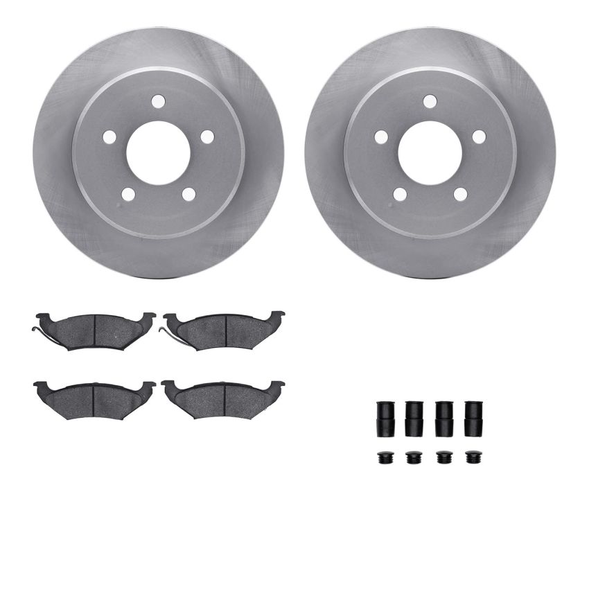 Dynamic Friction 6512-56049 Rotor Kit