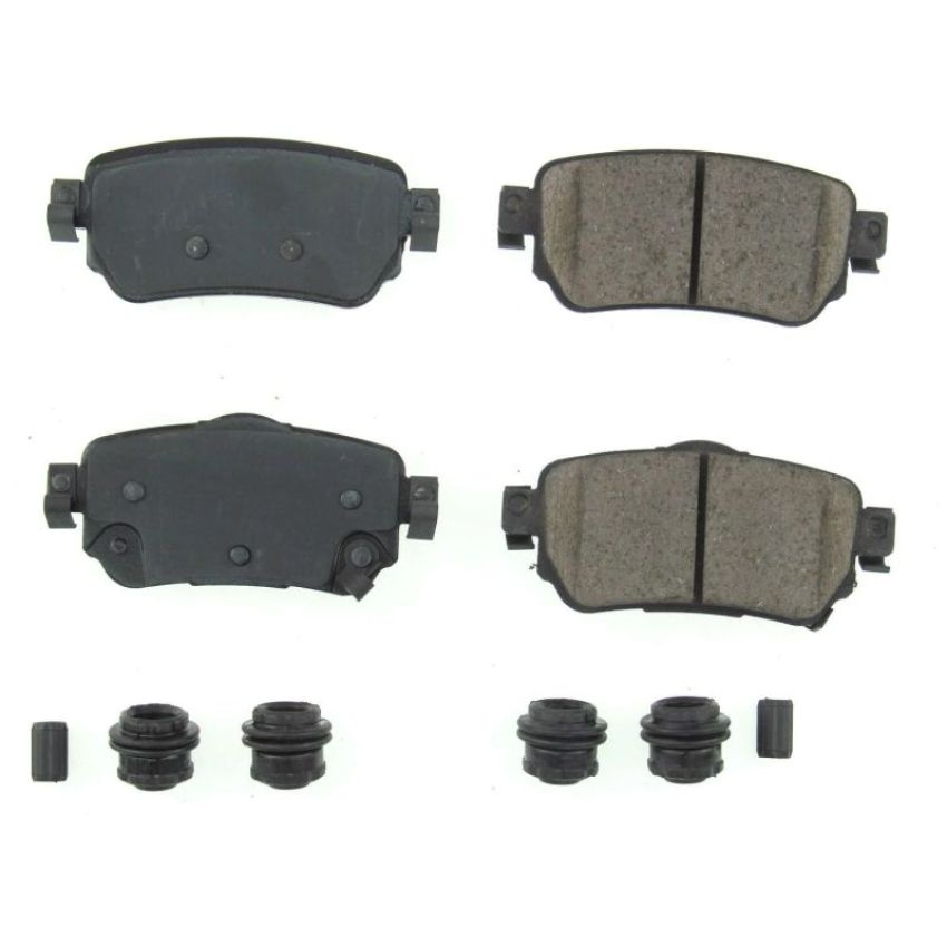 PowerStop 17-1965 PowerStop - Z17 Low-Dust Ceramic Brake Pads with Hardware