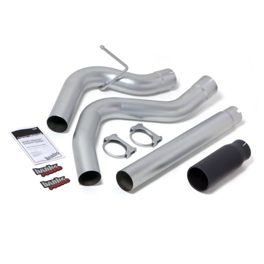 Banks Power 48601-B 14-15 Ram 1500 3.0L Diesel Monster Exhaust System - SS Single Exhaust w/ Black Tip