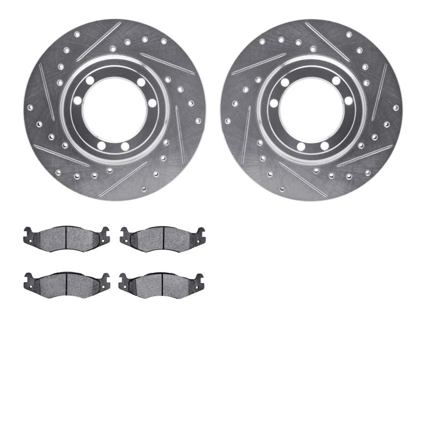 Dynamic Friction 7202-44001 Rotor Kit