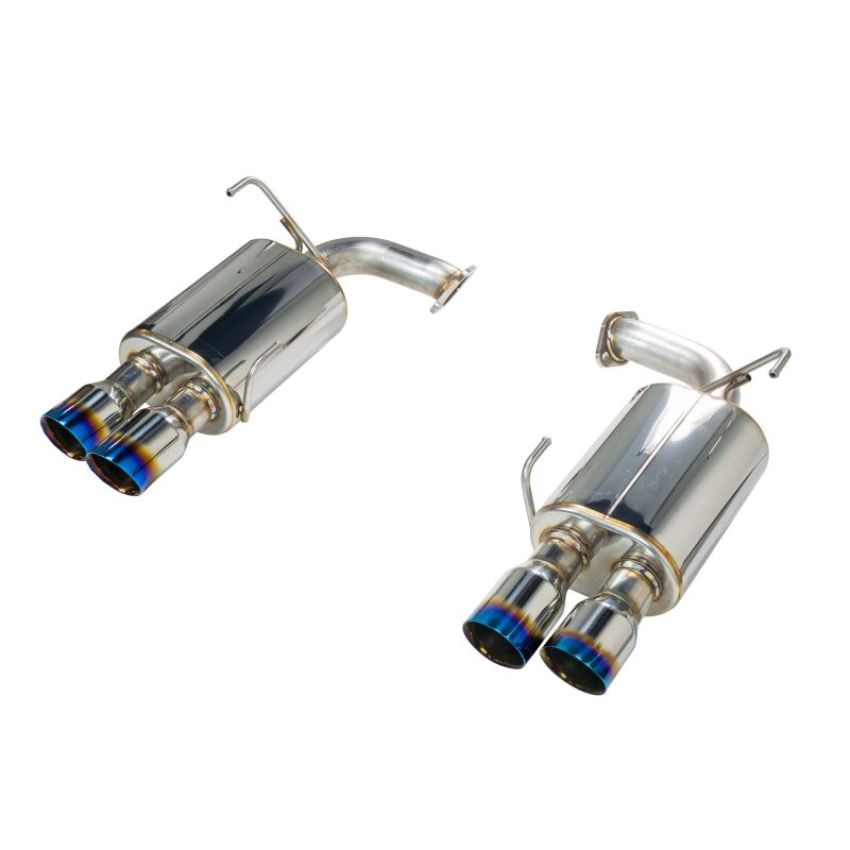 Remark RO-TTVA-DM 15-21 Subaru WRX/STI VA Axle Back Exhaust w/Burnt Stainless Steel Dual Wall Tip
