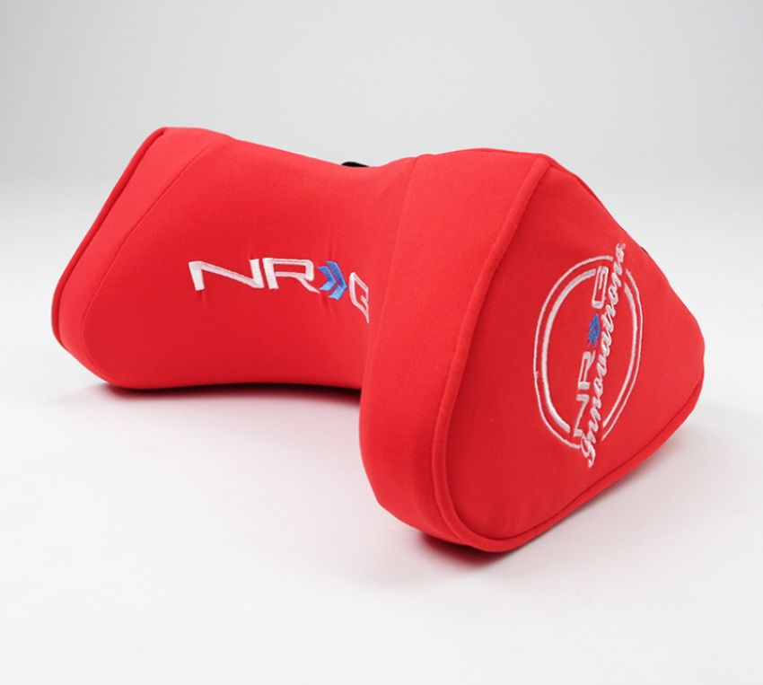 NRG SA-001RD Memory Foam Neck Pillow For Any Seats- Red