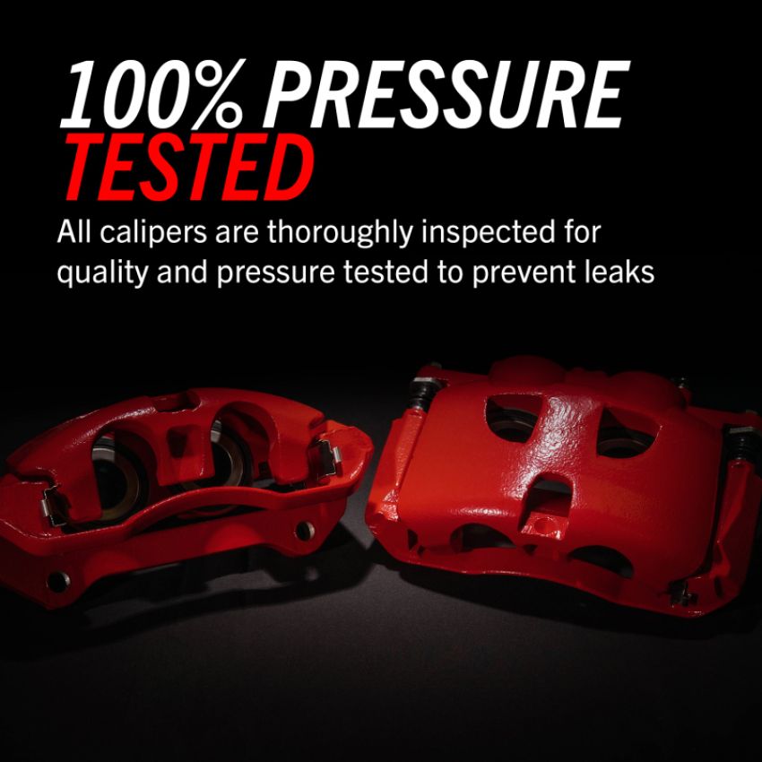 PowerStop S2970 Red Powder Coated Calipers