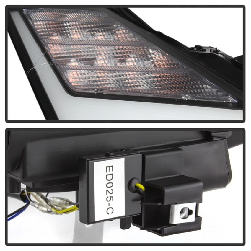 SPYDER 5085696 Projector Headlights - Black