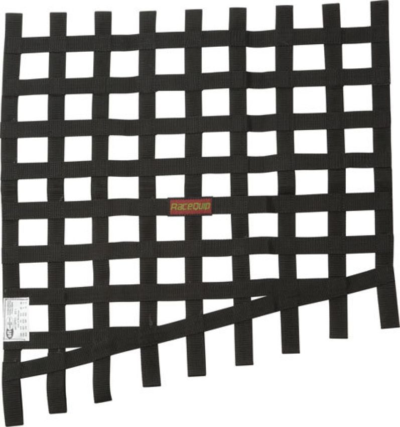 RACEQUIP RQP729005 Window Net Drag 24 to 18x23 SFI Black