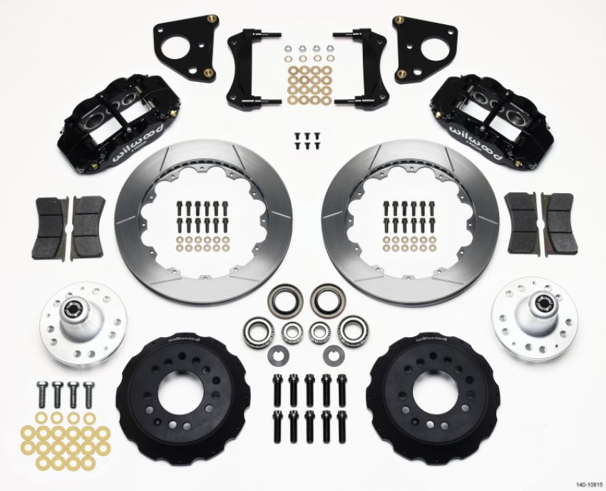 Wilwood 140-10815 Narrow Superlite 6R Front Hub Kit 12.88in 62-72 CDP B & E Body-Drum
