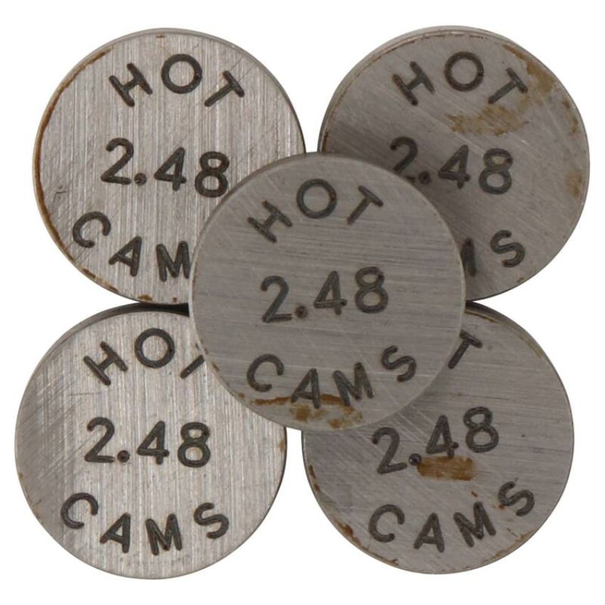 Hot Cams 5PK890244 Shim Kits 2.440mm Thickness - 5 Pack