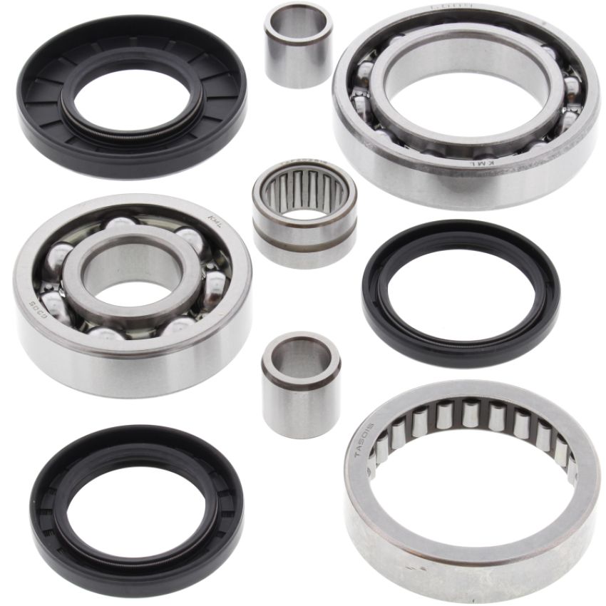 All Balls Racing 25-2021 99-02 Kawasaki KVF300A Prairie 4x4 Differential Bearing & Seal Kit Rear