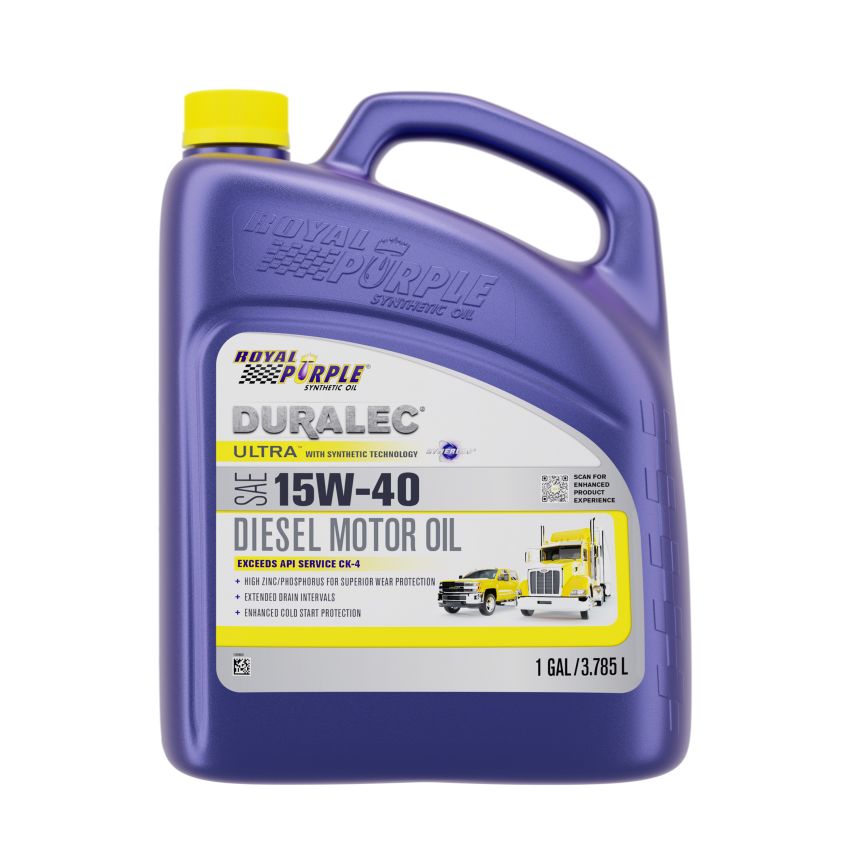 Royal Purple 80561 Duralec Ultra Diesel 15W-40 CK-4 Motor Oil - 1 Gallon