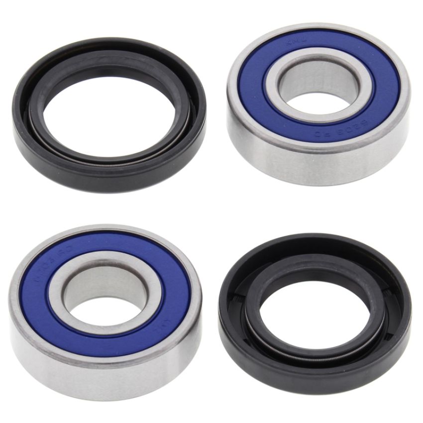 All Balls Racing 25-1218 90-93 Kawasaki ZX600D (ZX-6) Wheel Bearing Kit Front